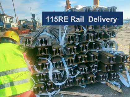 115RE Rail Package for Delivery