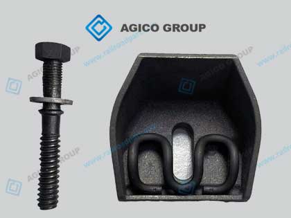 Adjustable Elastic Rail Bracing for Railway Switch
