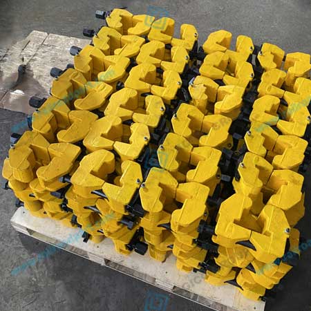 C type Rail Clamp Stock