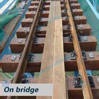 Composite Sleeper for Railway Bridge