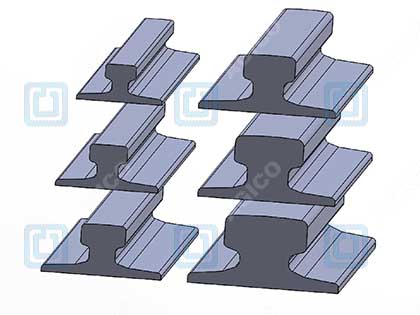 Crane Rail of Various Sizes