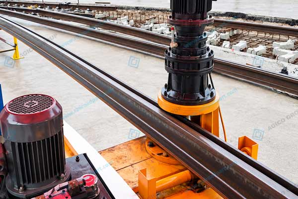 Grooved rail bending process for curves and special trackwork
