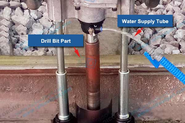Lower Part of NLQ-45 Rail Drilling Machine