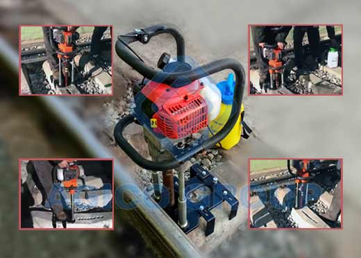NLQ-45 Rai Drilling Machine Operation Test
