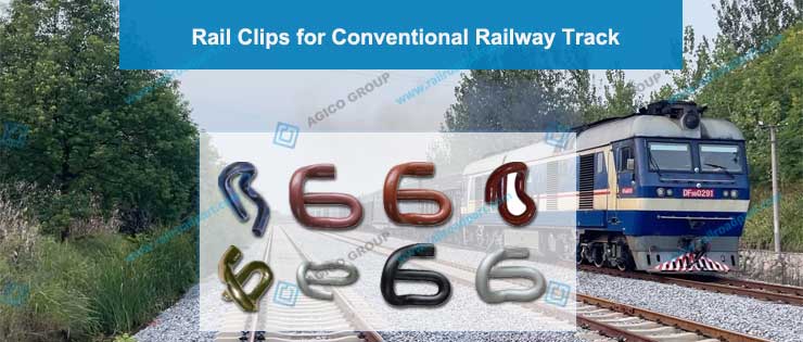 Rail Clips for Conventional Railway Track