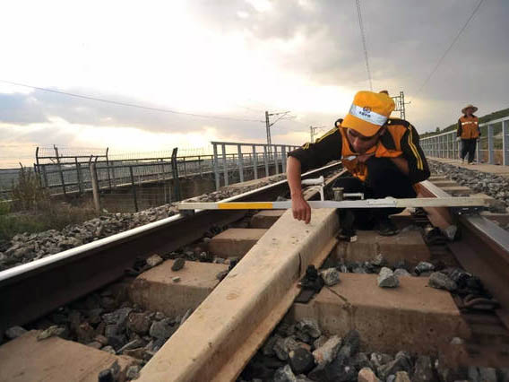 Railway Gauge Distance Measure