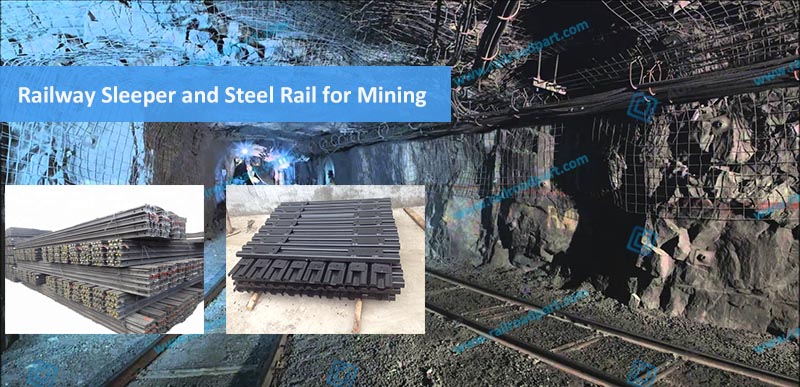 Mining Steel Sleeper and Steel Rail