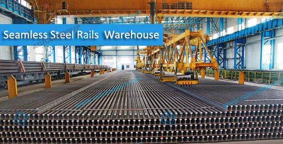 Seamless Steel Rail Warehouse