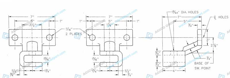 Side Jaw Clip Drawing