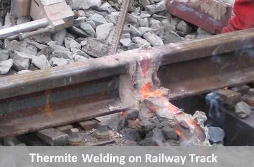 Thermite Welding ON Railway Track
