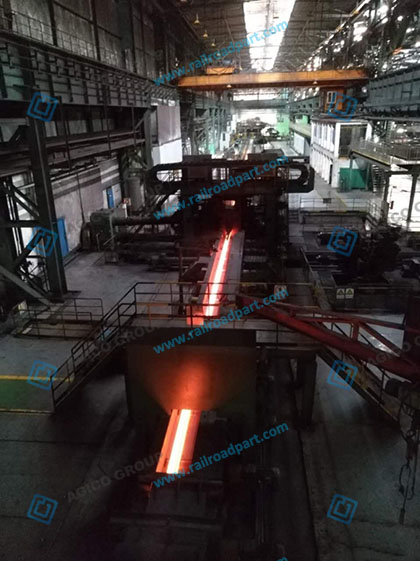 Hot Rolling Process of Steel Rail 